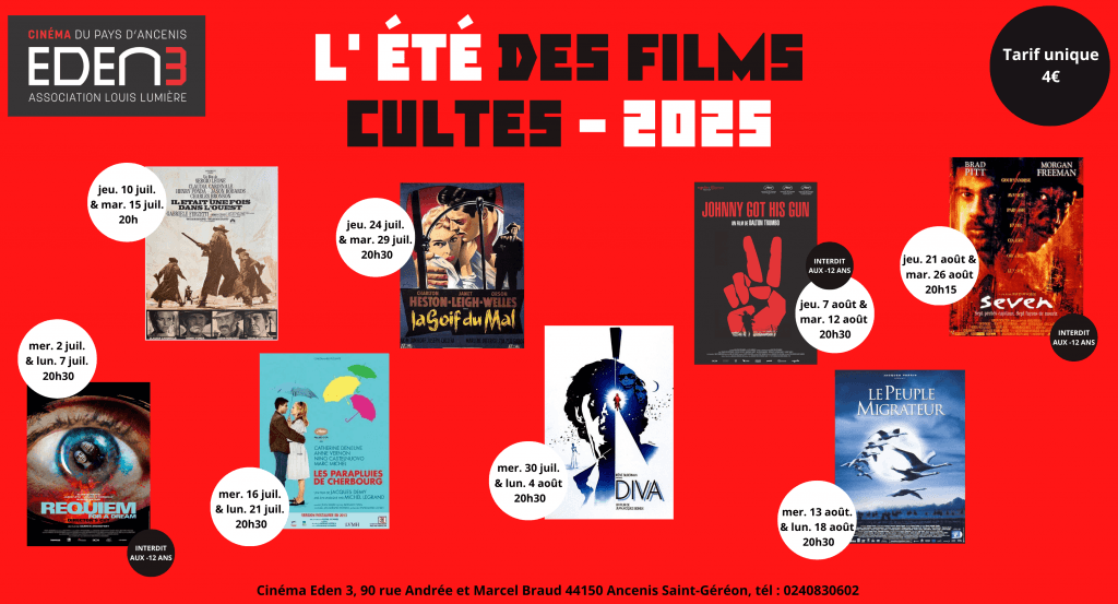 actualité été des films cultes